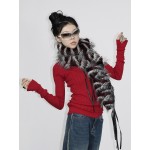 Faux fur scarf