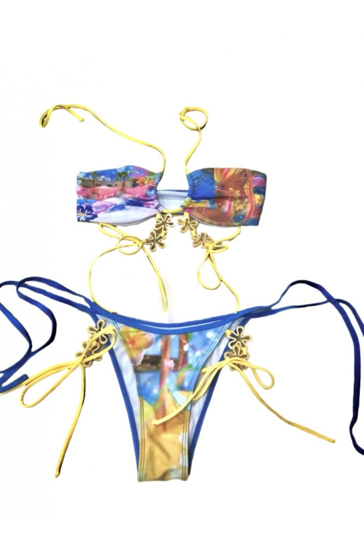 3662024SS HIBISCUS PRINTS BIKINI TY2 3662024SS HIBISCUS PRINTS BIKINI TY2