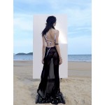 366Vol21 dress in black racing gal 366Vol21 dress in black racing gal