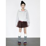 Brown fluffy skirt Brown fluffy skirt