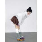 Brown fluffy skirt Brown fluffy skirt