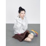 Brown fluffy skirt Brown fluffy skirt