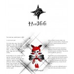 Green star faux leather trousers